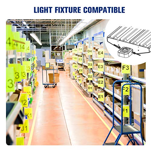 ECOELER Ceiling Occupancy Motion Sensor Switch, High Bay Fixture Mount 360° Ceiling Automatic Light Switch, 120/277VAC, UL, FCC Approved Passive Infrared Sensor