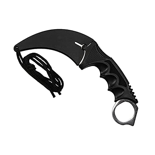 Oeeot Karambit Knife with Sheath, Claw Knife Fixed Blade Tactical Knife Survival Hunting Outdoor Camping Pocket Knives with 3Cr13 Stainless Steel Blade Suitable for Hiking, Gift and Collection