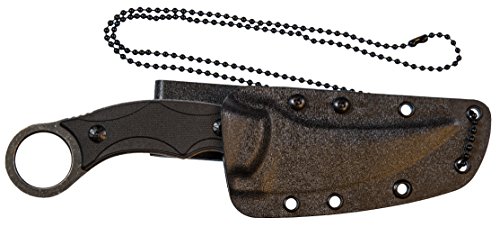 Smith & Wesson SW995 8.5in High Carbon S.S. Full Tang Karambit Knife with a 3.75in Clip Point Blade and Nylon Handle for Outdoor, Tactical, Survival and EDC