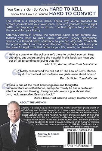 The Law of Self Defense: Principles