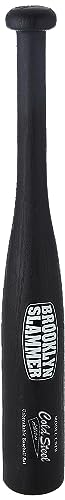 Cold Steel Brooklyn Series Unbreakable Baseball Bat - Made of High-Impact Polypropylene, Brooklyn Slammer (19"), One Size (92BSW)