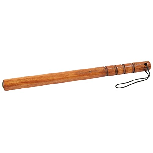 RoadPro RPTT2 18-Inch Weighted Wood Tire Thumper Safety Stick Big Rig Tire Pressure Fish Bat, Brown