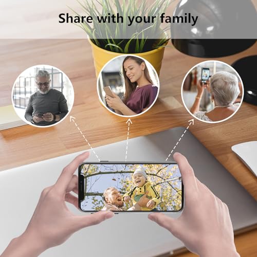 Doorbell Camera Wireless WiFi Video Doorbell with Chime, Two-Way Audio, HD Security Camera,Real-Time Video for iOS & Android Phone,720P (T3)