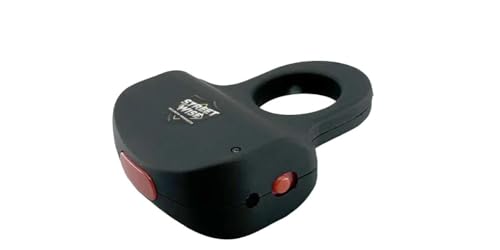 Tactical Ring Stun Gun: Compact, Powerful 18 Million Volt Stun Gun with Unique Squeeze-N-Stun Technology, USB Rechargeable