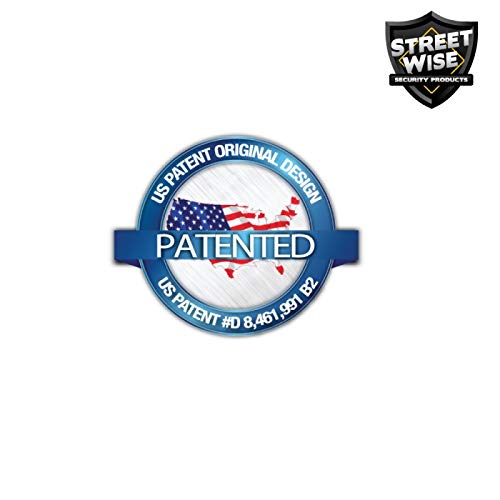 Tactical Ring Stun Gun: Compact, Powerful 18 Million Volt Stun Gun with Unique Squeeze-N-Stun Technology, USB Rechargeable