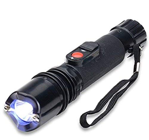 POLICE Stun Gun 305 - Rechargebale With LED Flashlight, Black
