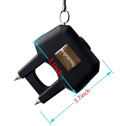 RECOLORFINE Stun Gun with Safety Switch for Women Self Defense
