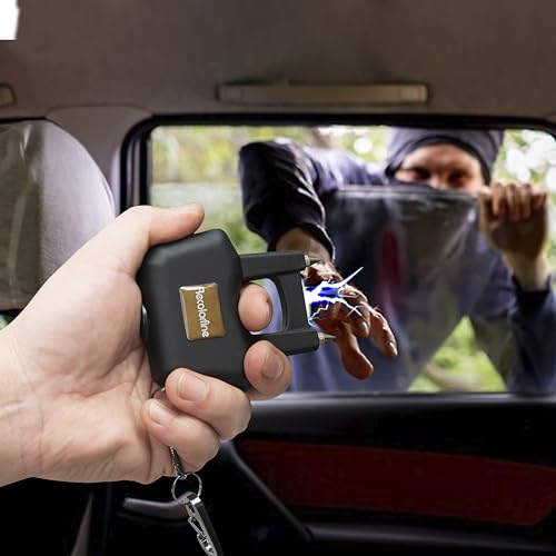 RECOLORFINE Stun Gun with Safety Switch for Women Self Defense