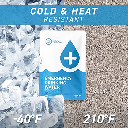 USA-Made Emergency Water Rations Packets (12 Pack)