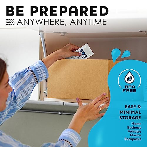 S.O.S. Emergency Water - 62 Packets, 5 Year Life