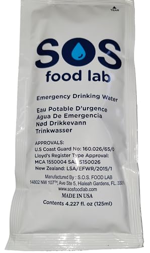 SOS Emergency Water Packets - 3 Day Supply