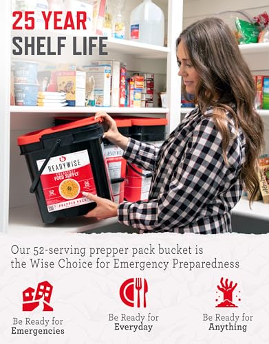 ReadyWise Survival Meal Prepper Pack - 52 Servings