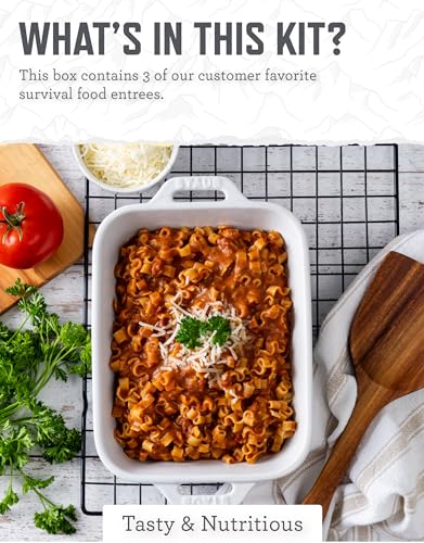 ReadyWise Emergency Food Supply - 18 Servings