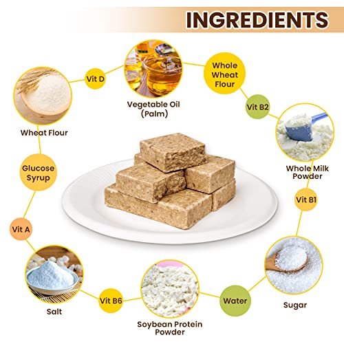 Long-Lasting Survival Food Ration Bars - Original Flavor