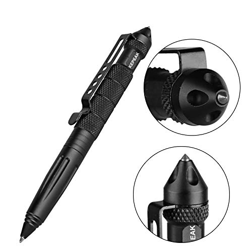 KEPEAK Tactical Self-Defense Pen with Glass Breaker