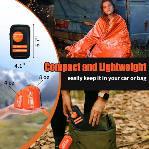 Frelaxy Survival Tent and Bivy Bag Set
