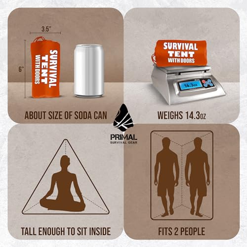 Emergency Survival Tent for Bug Out Bag