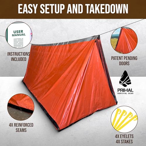 Emergency Survival Tent for Bug Out Bag