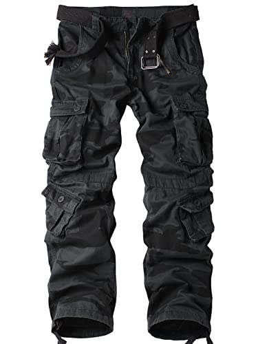 Tactical Military Cargo Pants with 8 Pockets