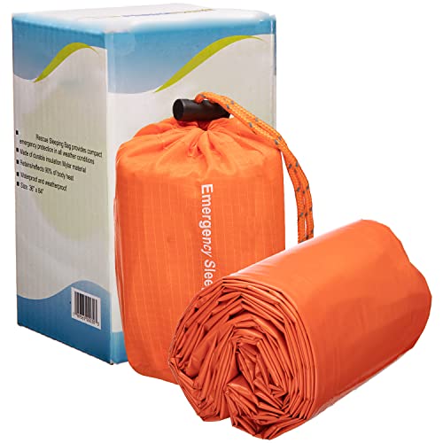 Emergency Survival Sleeping Bag 5 Pack - Waterproof