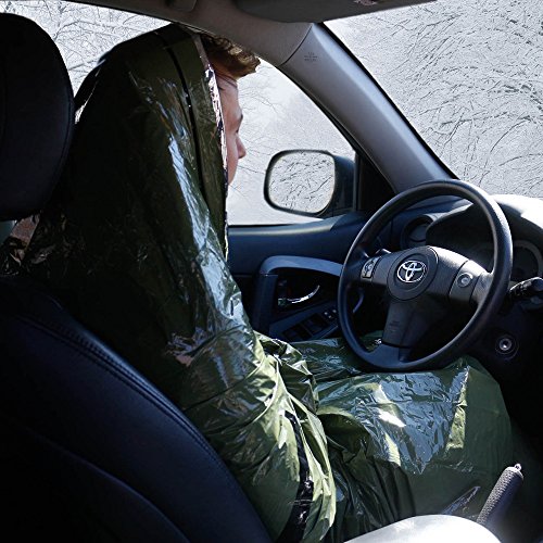 Compact Waterproof Emergency Sleeping Bag with Survival Kit