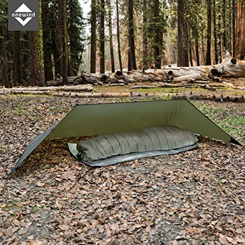 Survival Shelter Tarp Set for Camping & Hiking
