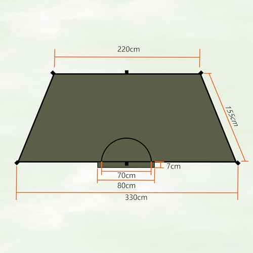 Onewind Ultralight Emergency Survival Shelter Tent