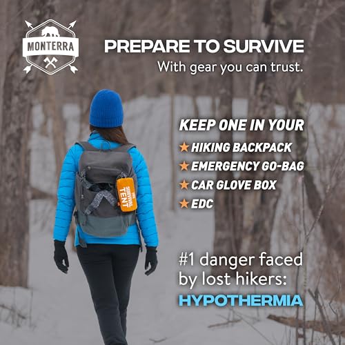Compact Thermal Emergency Tent for 2 Persons