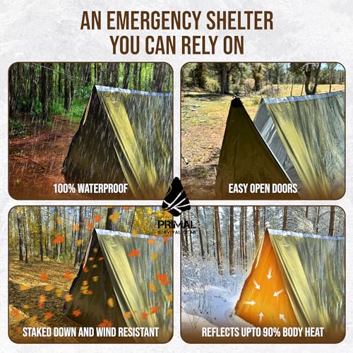 Emergency Survival Tent for Bug Out Bag