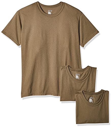 Men's Military Tee 3-Pack - Tan, XX-Large