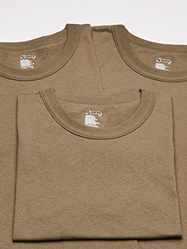 Men's Military Tee 3-Pack - Tan, XX-Large