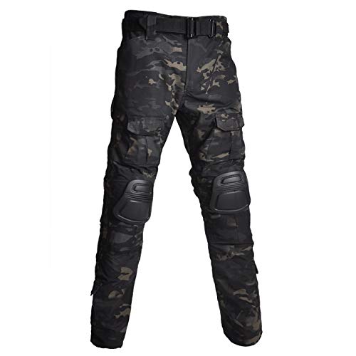 HARGLESMAN G3 Tactical Combat Gear Black Camo
