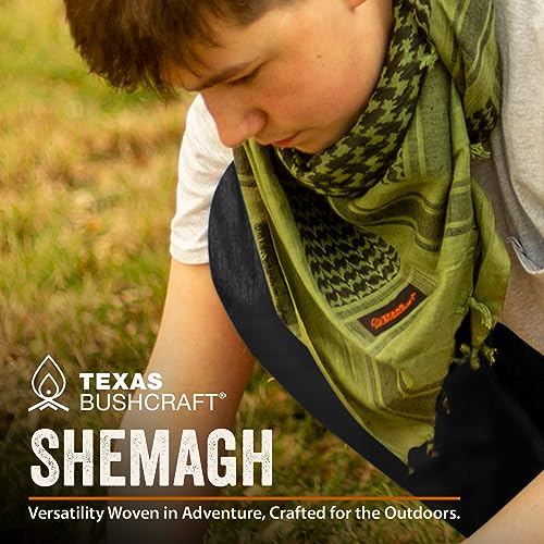 Drab Green Tactical Shemagh for Outdoor Adventures