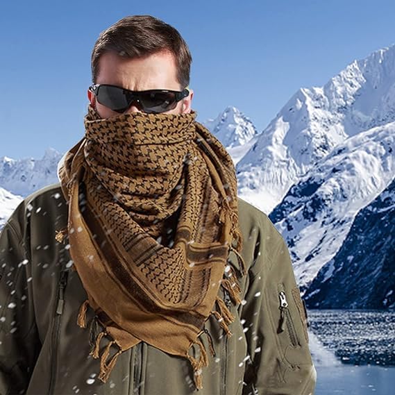 Aonal Military Tactical Desert Shemagh Scarf