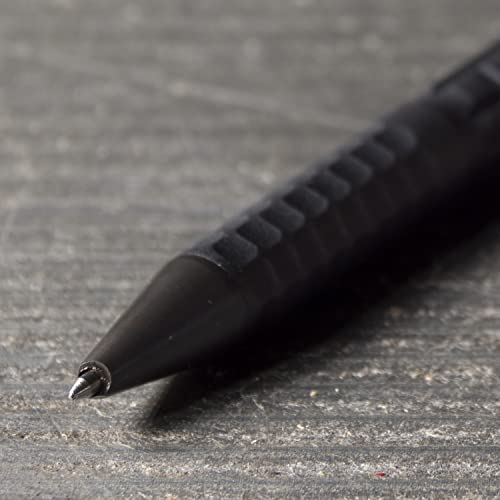 Rite in the Rain All-Weather Readiness Metal Tactical Pen, Bolt-Action Clicker, Glass Breaking Tip, Black Ink, Made in the USA (No. AO50)