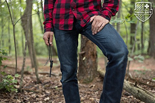 5-in-1 Magnesium Fire Starter Emergency Tool