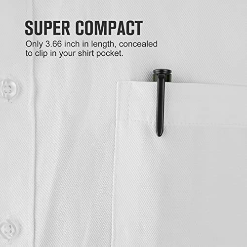 OLIGHT O'Pen Mini Ballpoint Pen, Replaceable EDC Black Ink Pens By Bolt Action for Office, Working, Writing, Construction Work, Special Gifts and etc (OD Green)