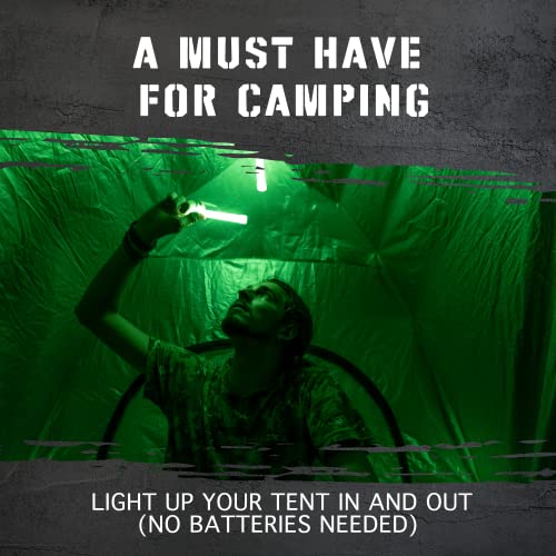 Bright Emergency Glow Sticks for Survival & Camping