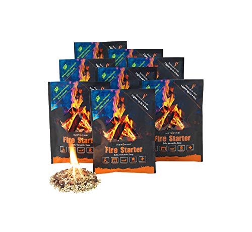 Insta-Fire Eco-Friendly Emergency Fire Starter - 8 Packs