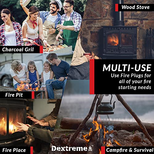 All-Natural Waterproof Fire Starters (50 Pack)