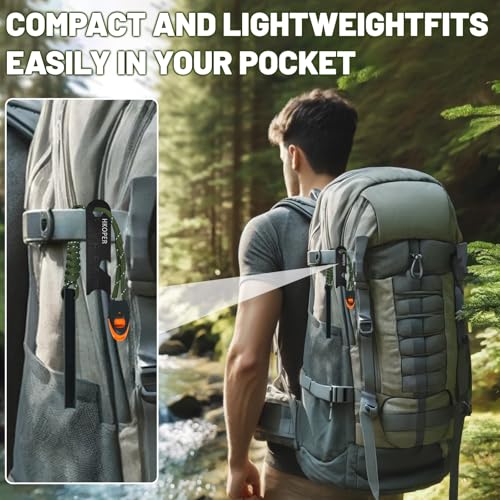 Compact Ferro Rod Flint Fire Starter for Survival