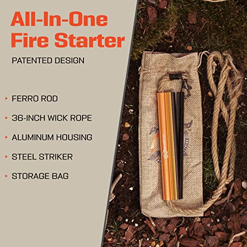 All-in-One Fire Starter Survival Tool Kit