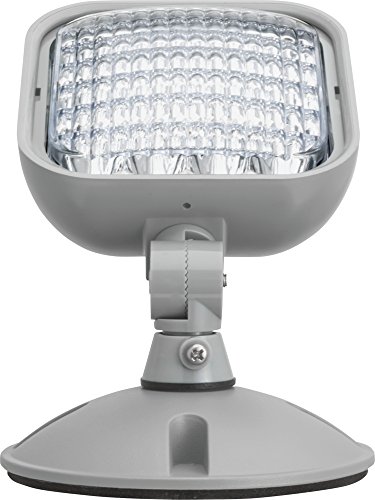 Single LED Head Emergency Light - Gray