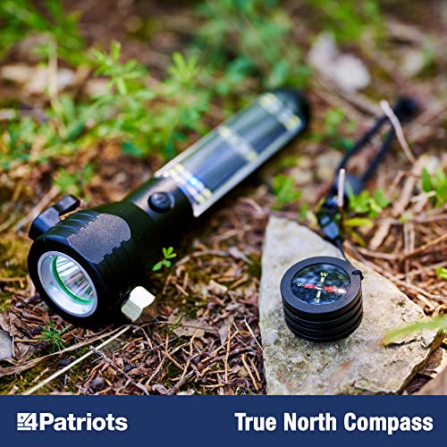 HaloXT Rechargeable LED Flashlight with Survival Tools