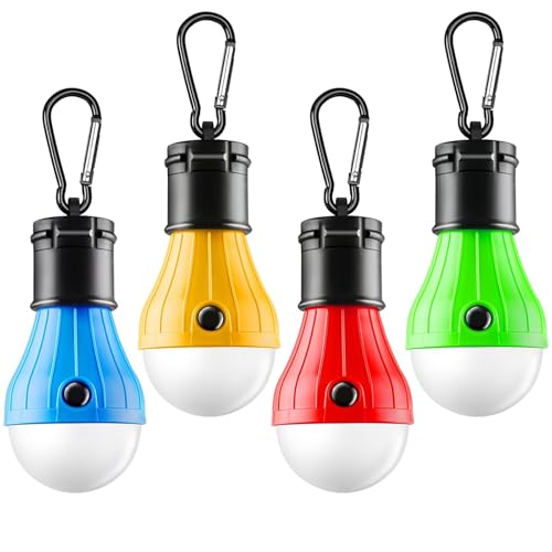 FLY2SKY 4-Pack Portable LED Camping Lanterns