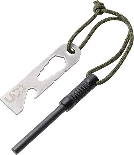 UCO Survival Fire Striker with Multitool, 3000+ Strikes