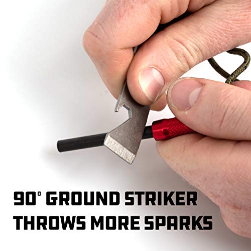 UCO Survival Fire Striker with Multitool, 3000+ Strikes