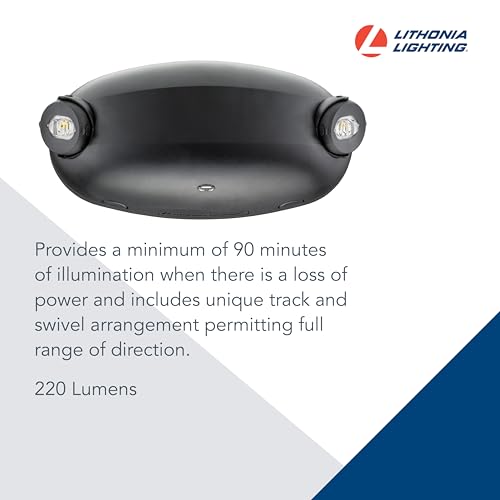 Quantum LED Emergency Light with Manual Testing