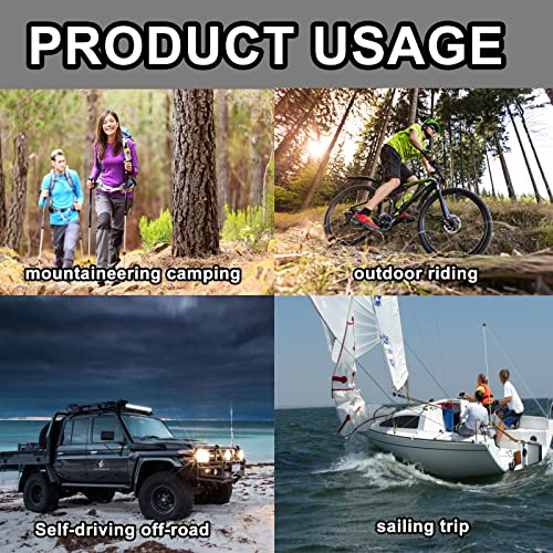 7-in-1 Survival Whistle with LED Compass