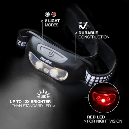 Energizer LED Headlamp Set for Outdoor Safety